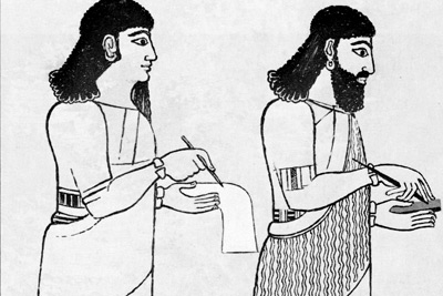 Assyrian scribes